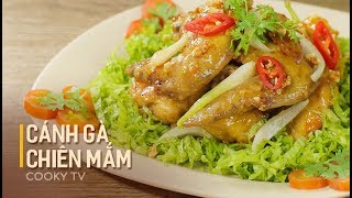 #CookyVN - How to make FRIED CHICKEN WINGS WITH SAUCE - Cooky TV