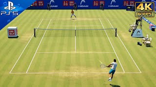 Matchpoint - Tennis Championships (PS5) Nick Kyrgios vs Carlos Alcaraz Gameplay @ 4K 60ᶠᵖˢ ✔