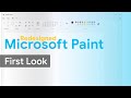 Redesigned Microsoft Paint | Windows 11