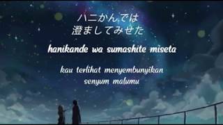 RADWIMPS - Sparkle | OST. Your Name ( Kimi no Na wa ) - Lirik Terjemahan
