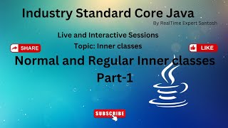 Inner Classes part1| Java Tutorial | Java for beginners 2024 |Full Stack Java |Online Java Training