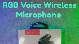 @rgbvoice5541 RGB Voice Wireless Microphone