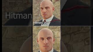 Agent 47 Face Evolution In last 4 Games