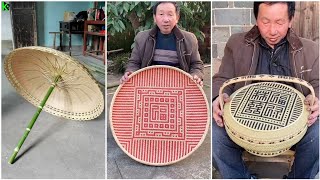 Bamboo Crafts - Awesome bamboo craft making 2023 - How to make wonderful crafts from bamboo Part 40