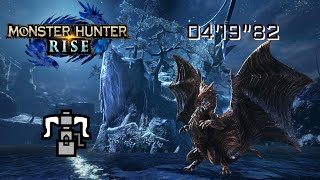 Monster Hunter Rise Kushala Daora HBG Sticky/Wyvern Ammo Solo 04'19\