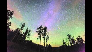 Meteor hits the atmosphere and explodes.