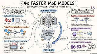 SlimQwen: Optimizing Large MoE Model Compression Through Pruning and Distillation