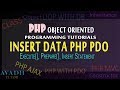 how to insert data inside database using pdo | php insert data into mysql pdo | php pdo tutorials