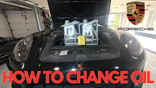 Easy DIY Guide: Changing The Engine Oil On Your Porsche Cayenne Turbo