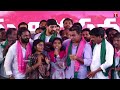 girijana girl manju firing speech ktr kodangal meeting fire on revanth reddy t news