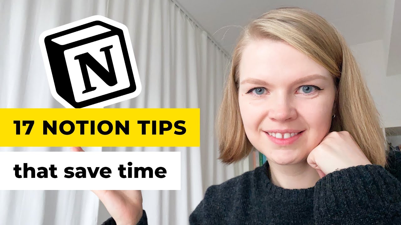 Notion PRODUCTIVITY — 17 Tips And Tricks That Save Time [Tutorial ...