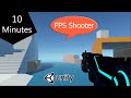 Make a FIRST PERSON SHOOTER in 10 MINUTES - Unity Tutorial