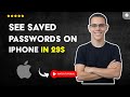 How to SEE SAVED PASSWORDS on iPHONE in 29 S