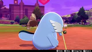 quagsire attacks toy