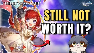 TRIBBIE V3 Changes \u0026 possible builds! an easy skip support now?? | Honkai Star Rail