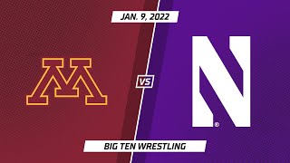Select Matches: Northwestern vs. Minnesota | Big Ten Wrestling | Jan. 9, 2022
