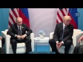President Trump Participates in an Expanded Meeting with President Vladimir Putin of Russia