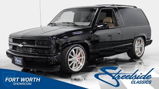 1998 Chevrolet Tahoe LT4 Supercharged Restomod 7137-DFW for sale | Charlotte, Atlanta, Dallas, ...