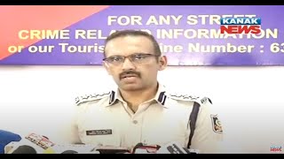 Puri SP Holds Press Meet On Anti Crime Drive