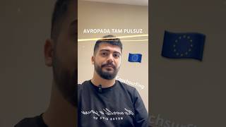 AVROPADA TAM PULSUZ QALDIM! 🇪🇺 COUCHSURFING AZƏRBAYCANCA 🇦🇿