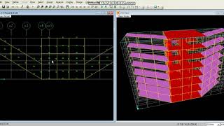 PART 5 DARI 6  TUTORIAL SAP 2000 PEMODELAN GEDUNG KANTOR 7 LANTAI