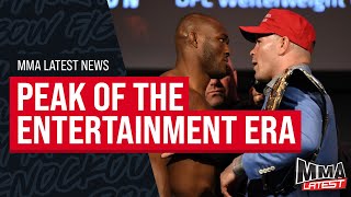PEAK OF THE ENTERTAINMENT ERA | UFC 245 Usman vs Covington | MMA Latest