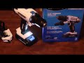 hart 20 volt cordless 1 2 inch hammer drill kit unboxing