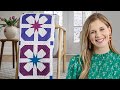 How to Make a Sweet Violet Quilt - Free Quilting Tutorial