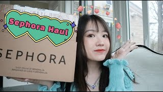 Sephora Unboxing | 丝芙兰八折开箱 | 一期蹲着录完的视频 | MIMIZHANG