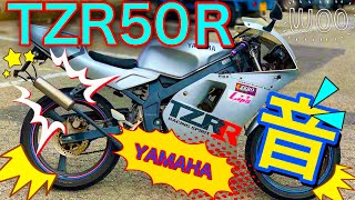 【YAMAHA.TZR50R】大人気ノーマルマフラーサウンド　◉BPサウンド