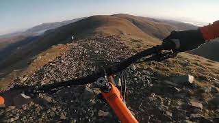 New bike! Riding the Evil Following MB down Helvellyn