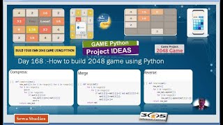 Day 168 How to Build 2048 Game Using Python