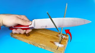 Razor sharp knives in 1 minute! Reviews of the best knife sharpeners!