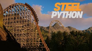 Steel Python | RMC Hybrid Terrain Coaster | Planet Coaster 2