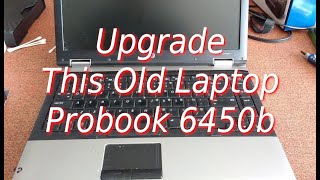 Probook HP 6450b upgrade
