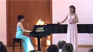 Arusik Davtyan - J  Rossini  Anna's aria  from opera \