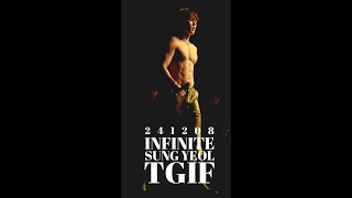 241208 인피니트 막콘 성열 솔로 TGIF / INFINITE LIMITED EDITION SUNGYEOL SOLO - TGIF