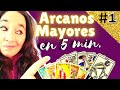 👉 ARCANOS MAYORES  💥 aprende  FÁCIL Y RÁPIDO 💥  (TODOS LOS SIGNIFICADOS ) curso de TAROT  GRATIS 😉