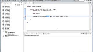 Mastering Java, Vol 2 Lesson 2 Important Behavior When Using System in read