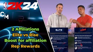 NBA 2K24 Boost in Affiliations