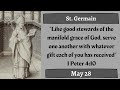 St. Germain, Bishop, Daily Saint, May 28