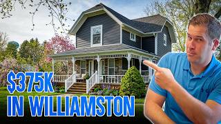 What $375K Gets You in Williamston | This 1800s Home Was Completely Rebuilt!