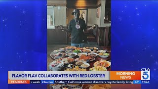 Red Lobster and Flavor Flav team up for Crabfest announcement