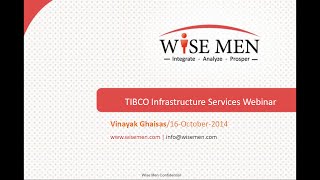 Wise Men Solutions Webinar TIBCO