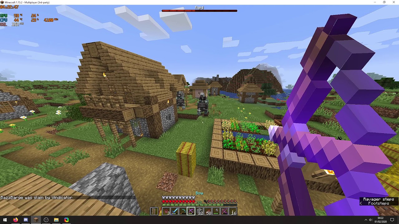 Minecraft Raid Youtube