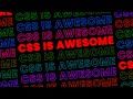 Quick CSS Text Animation Effects