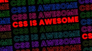 Quick CSS Text Animation Effects