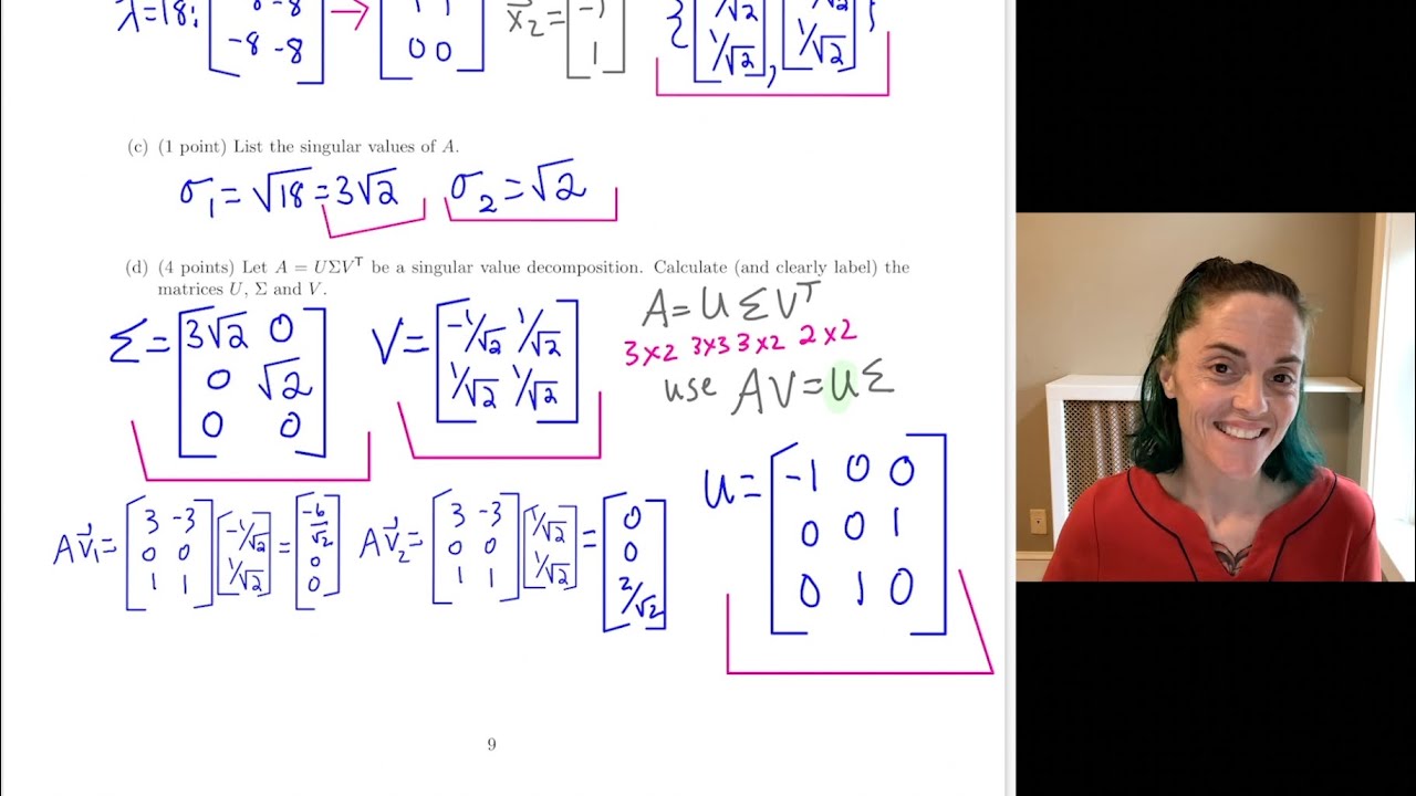 Linear Algebra: Final Exam Review - YouTube