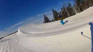 Spring skiing at Tahko