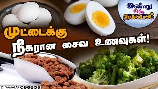 முட்டைக்கு நிகரான  சைவ உணவுகள் ! | Egg | Protein | Vegtables